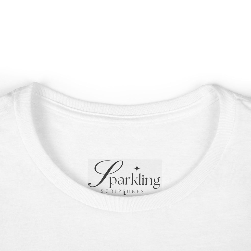 Floral Wooden Cross Tee — Women's