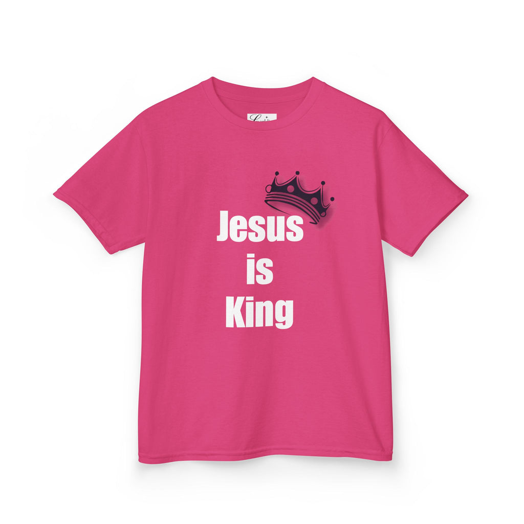 Kids Crown T‑Shirt — Small Silver Crown Graphic Tee for Boys & Girls