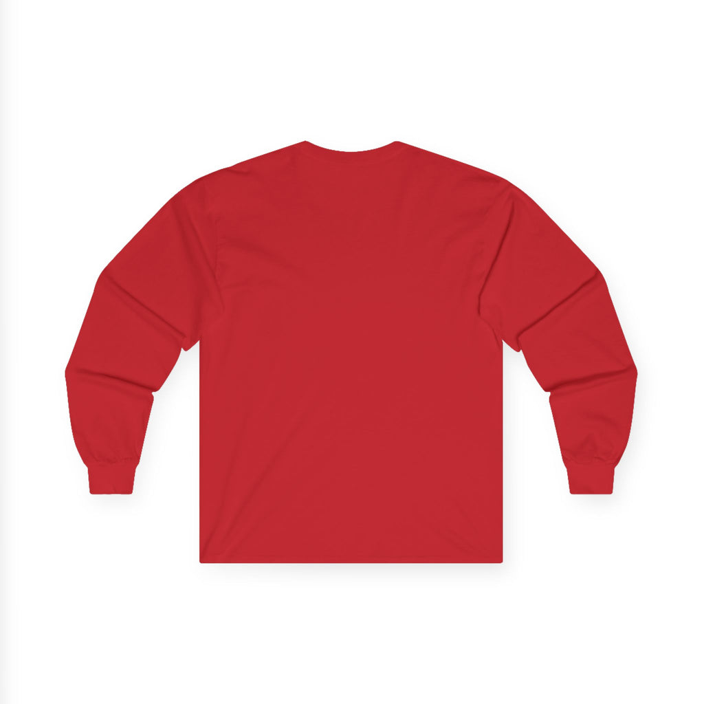 Long Sleeve Tee — "Whom Shall I Fear" Red Cross Prayer Shirt