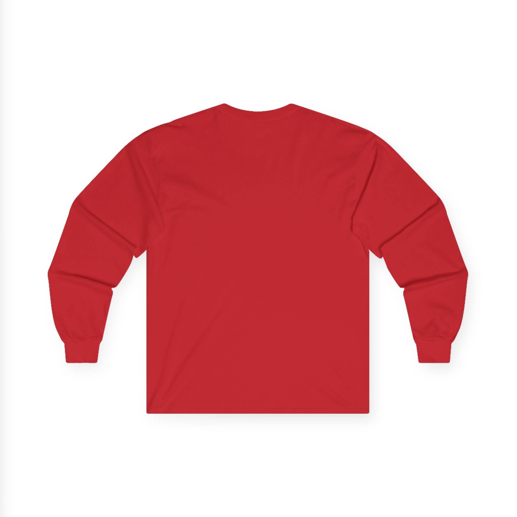 Long Sleeve Tee — "Whom Shall I Fear" Red Cross Prayer Shirt