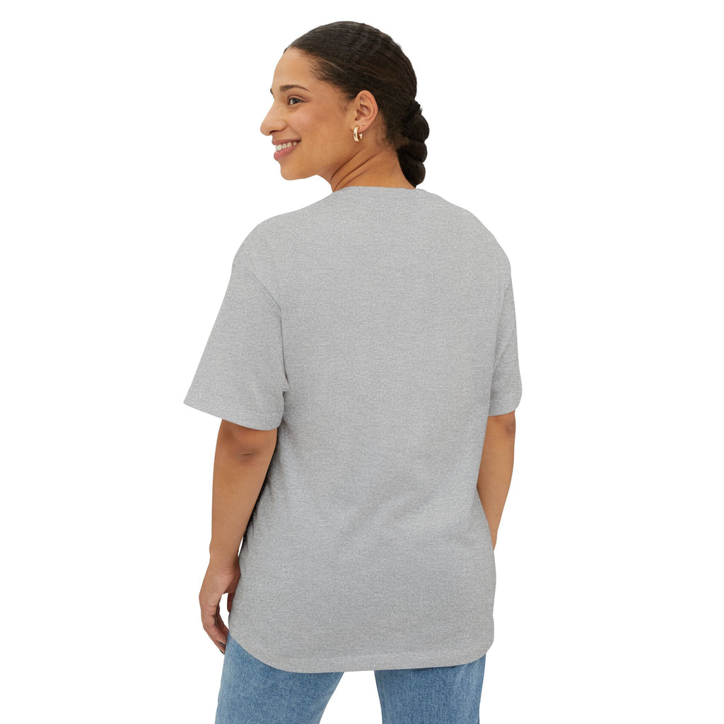Praying Hands Rosary T‑Shirt — Oversized Boxy Tee