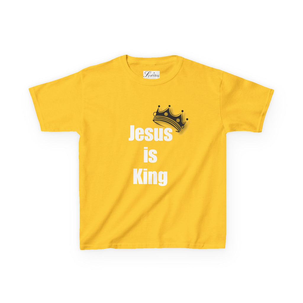 Kids Crown T‑Shirt — Small Silver Crown Graphic Tee for Boys & Girls