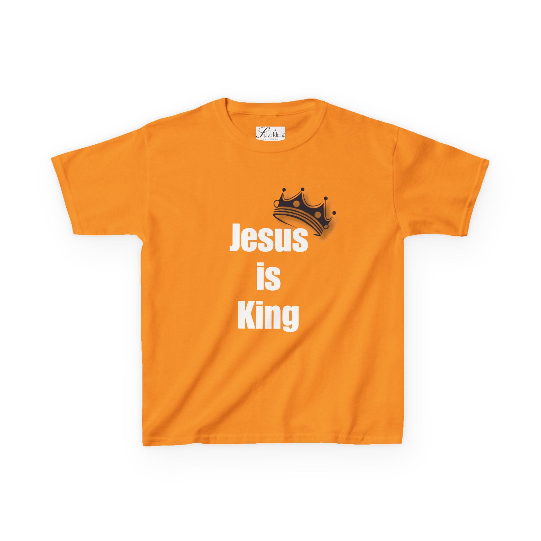 Kids Crown T‑Shirt — Small Silver Crown Graphic Tee for Boys & Girls