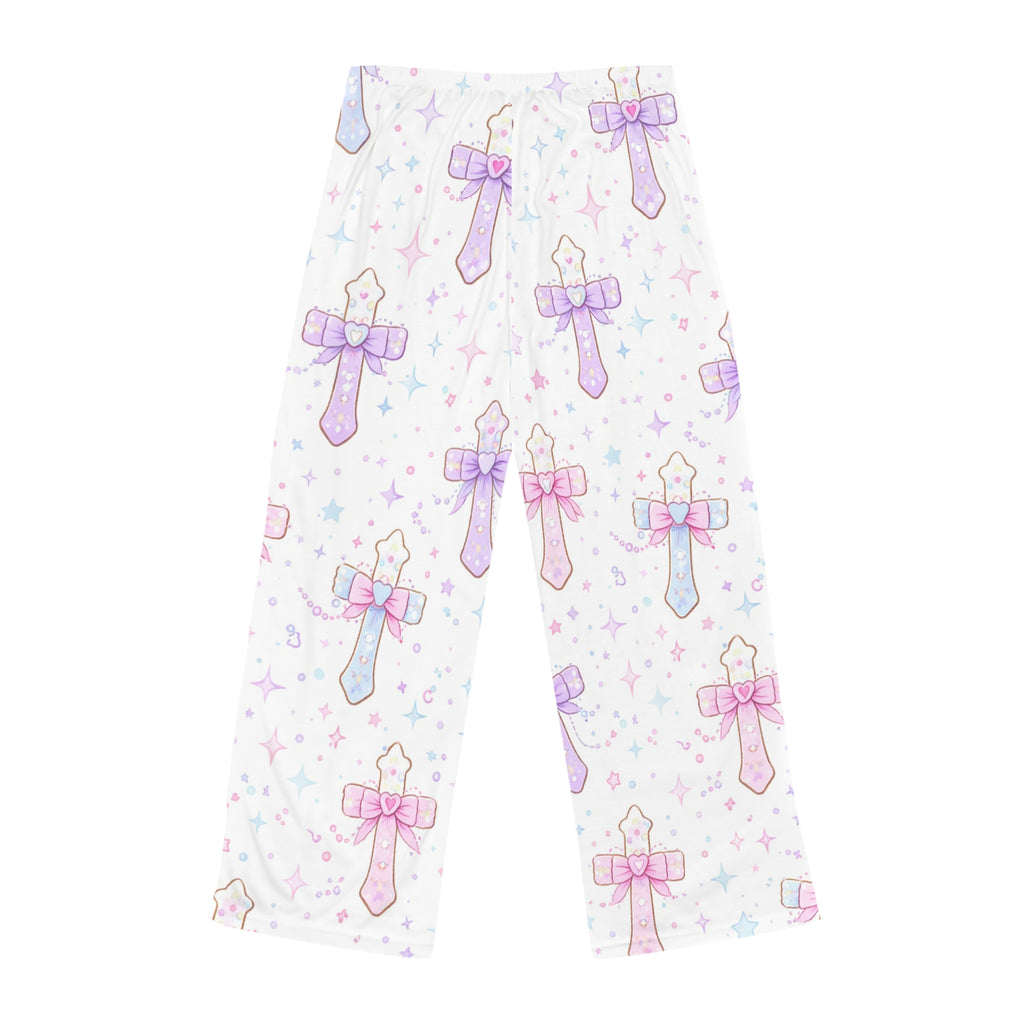 Pastel Cross Pajama Pants —
