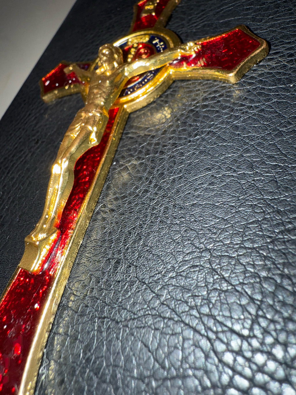 Classic Red Crucifix