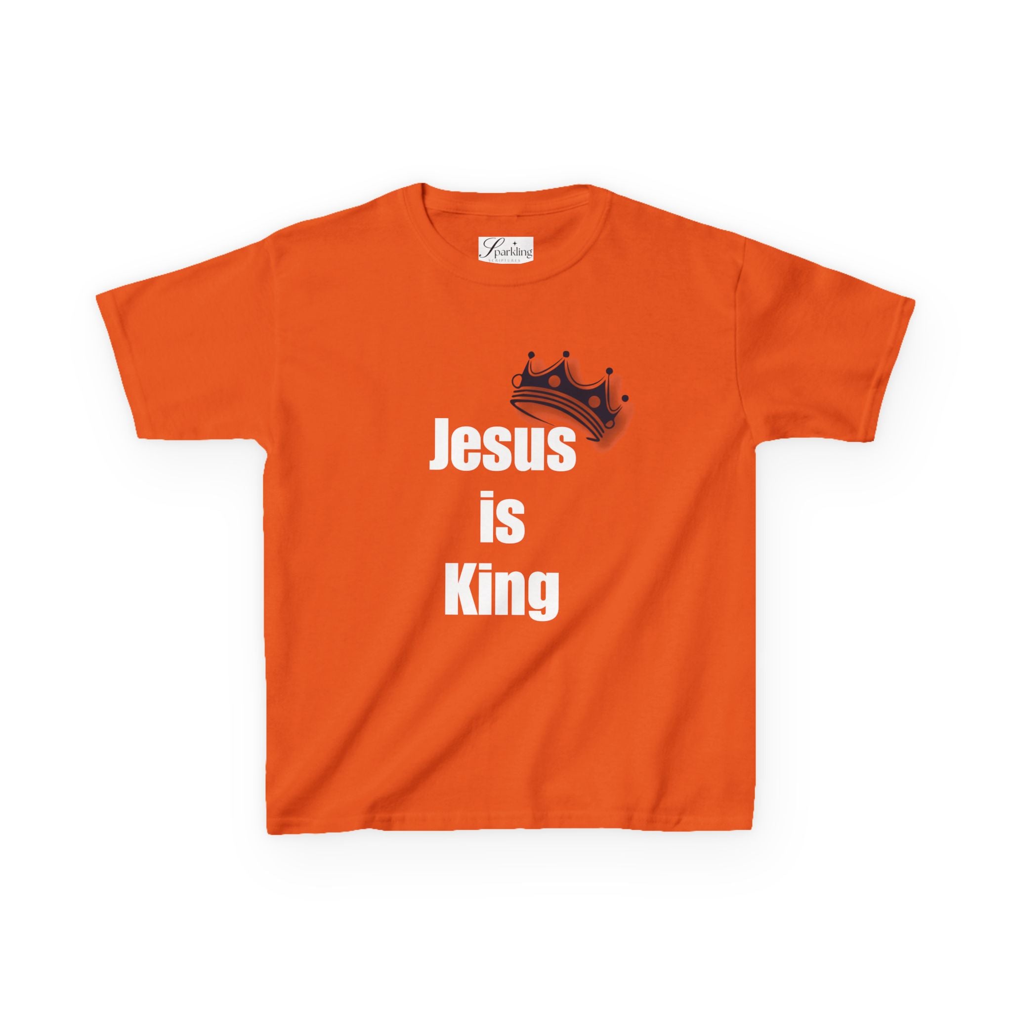 Kids Crown T‑Shirt — Small Silver Crown Graphic Tee for Boys & Girls