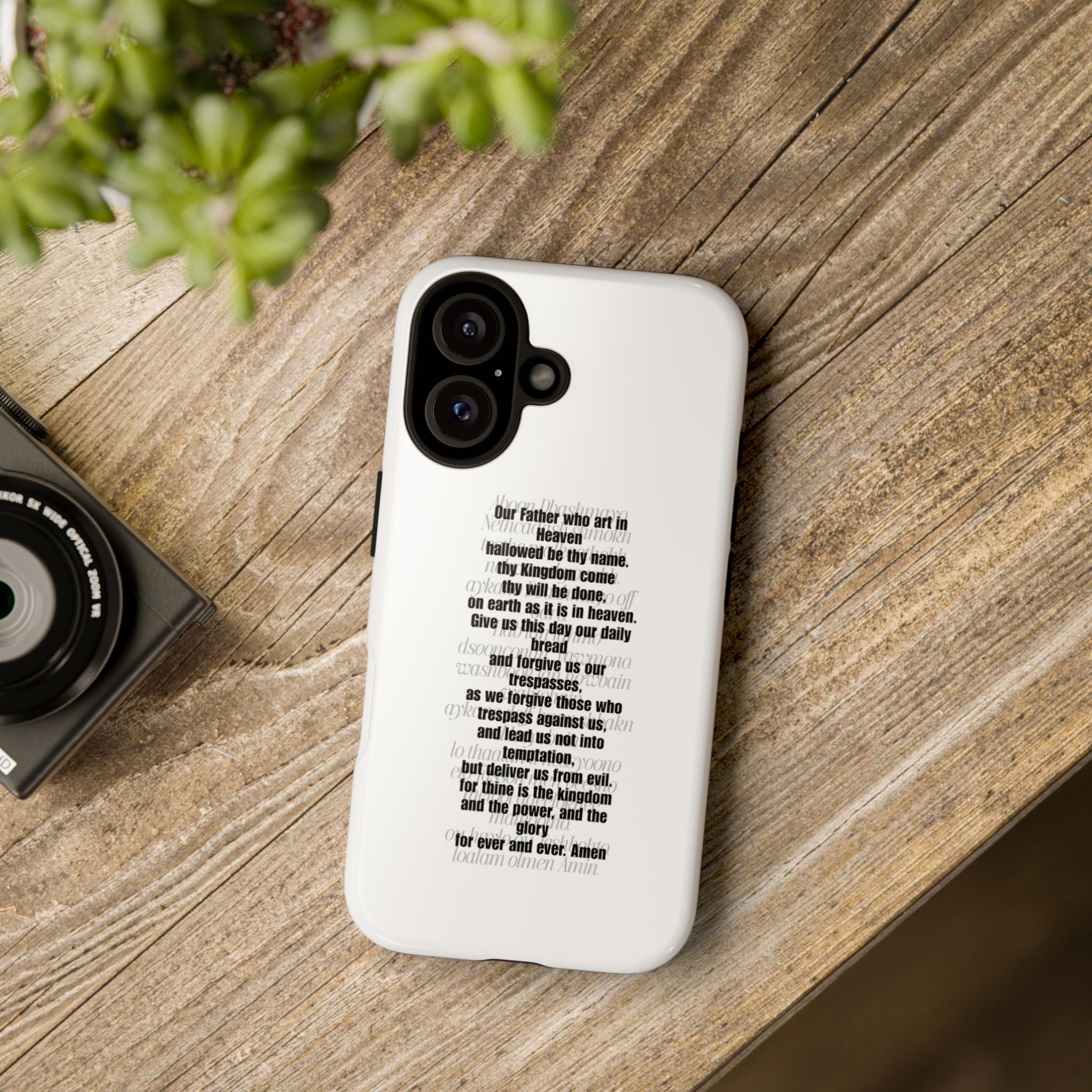 'The Lord's Prayer'  Protective Case