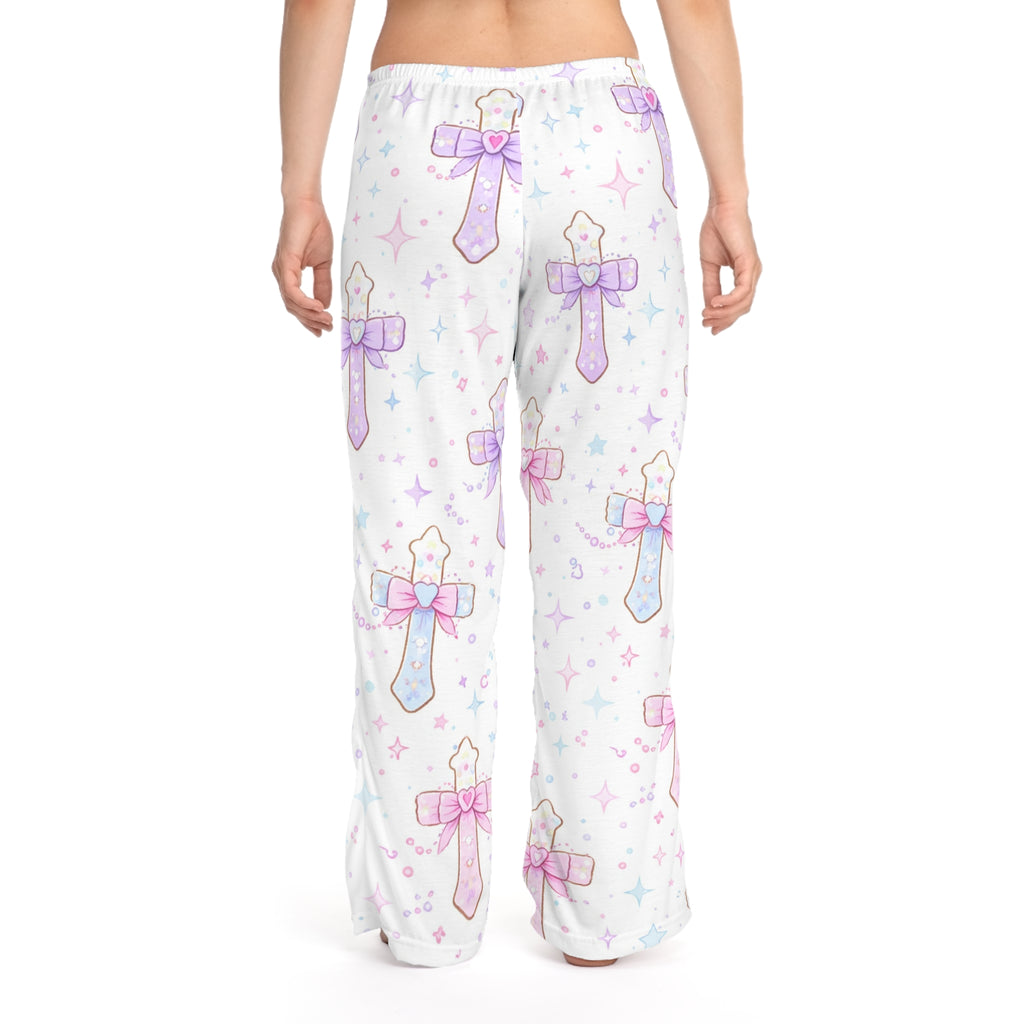 Pastel Cross Pajama Pants —
