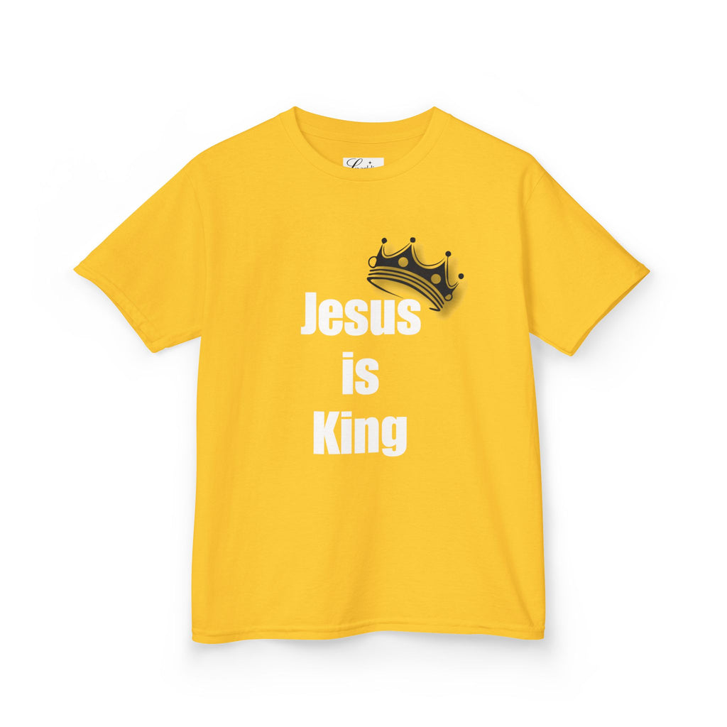 Kids Crown T‑Shirt — Small Silver Crown Graphic Tee for Boys & Girls