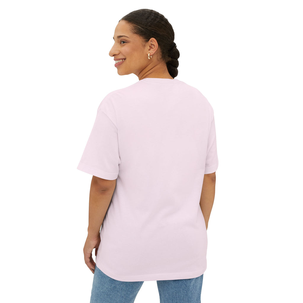 Praying Hands Rosary T‑Shirt — Oversized Boxy Tee