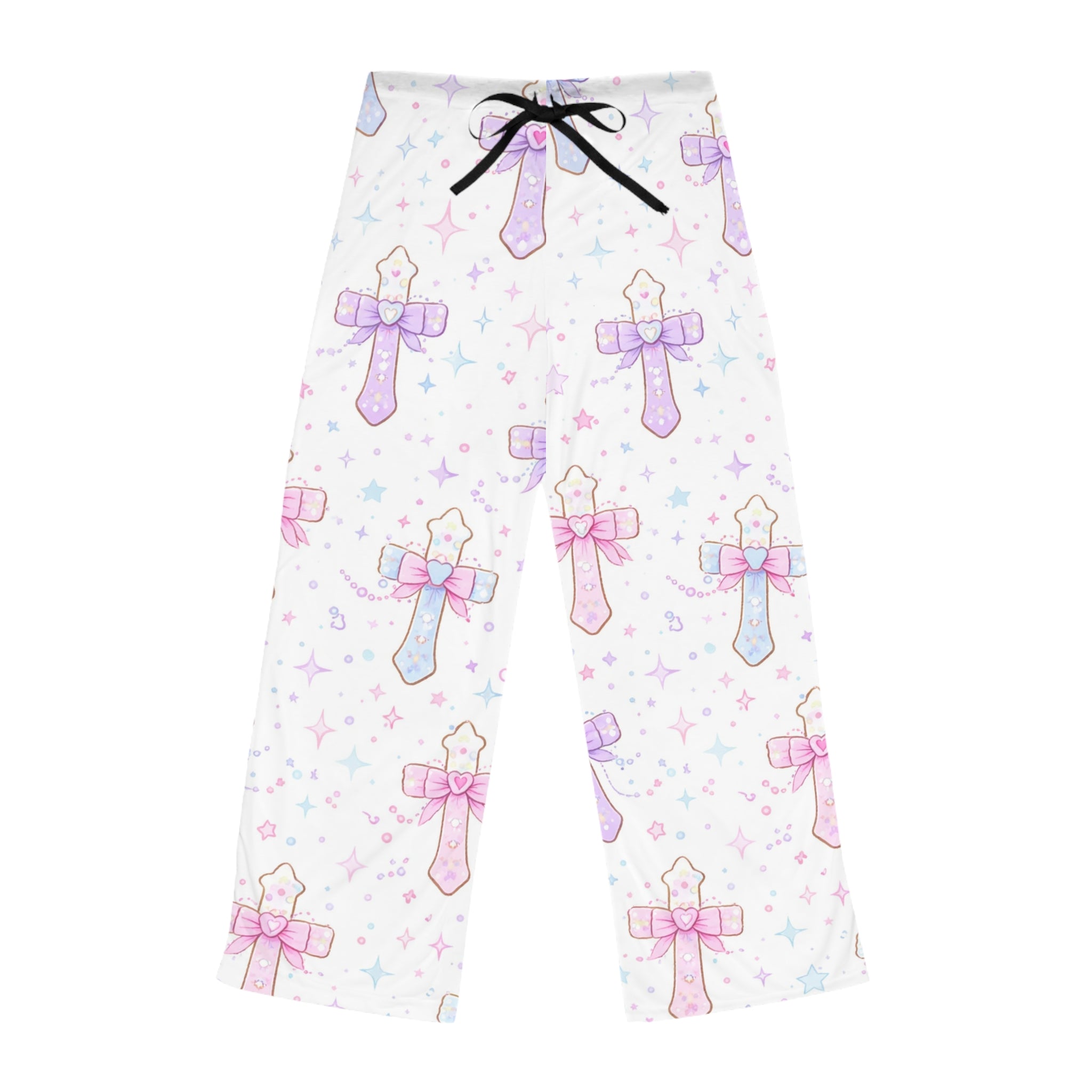 Pastel Cross Pajama Pants —