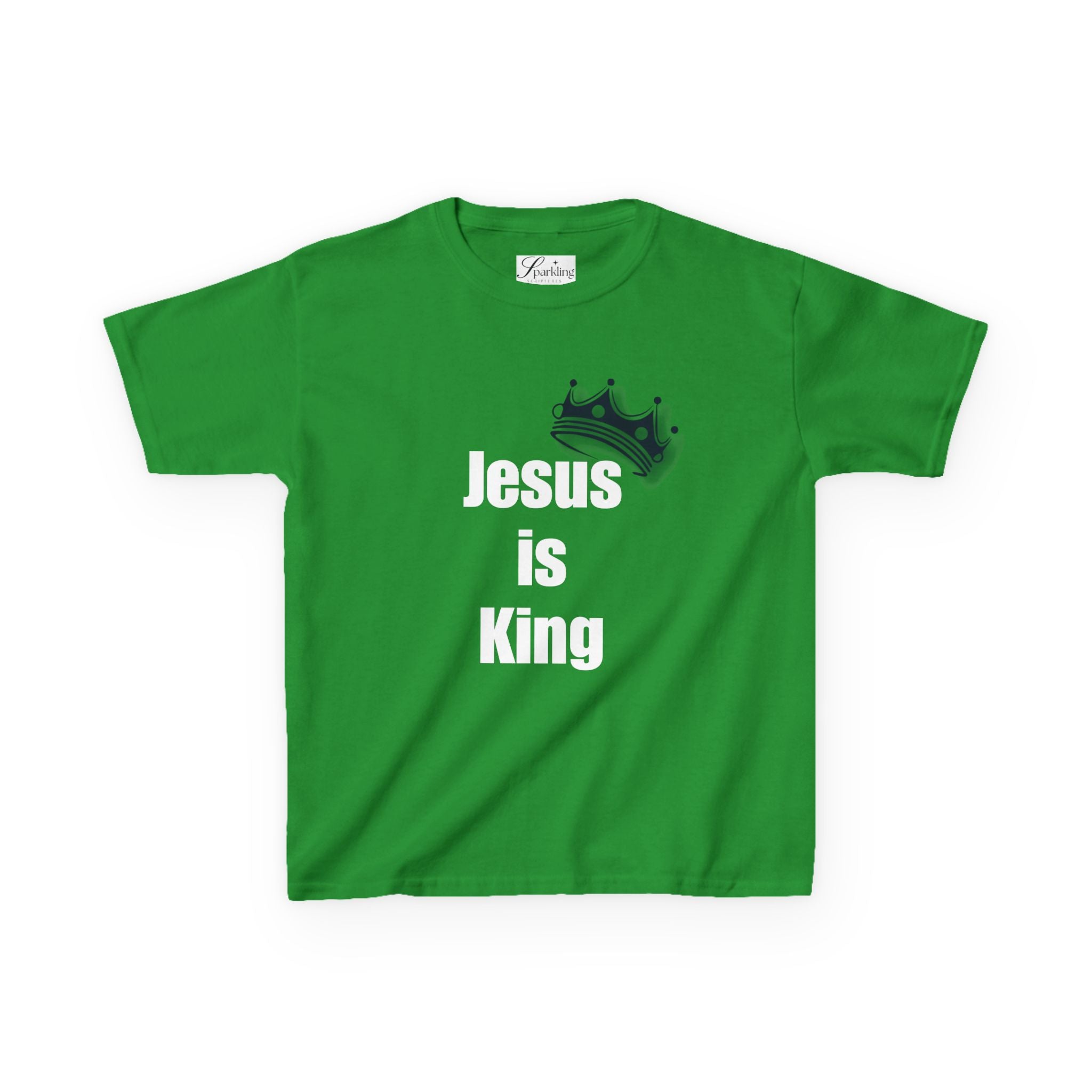 Kids Crown T‑Shirt — Small Silver Crown Graphic Tee for Boys & Girls