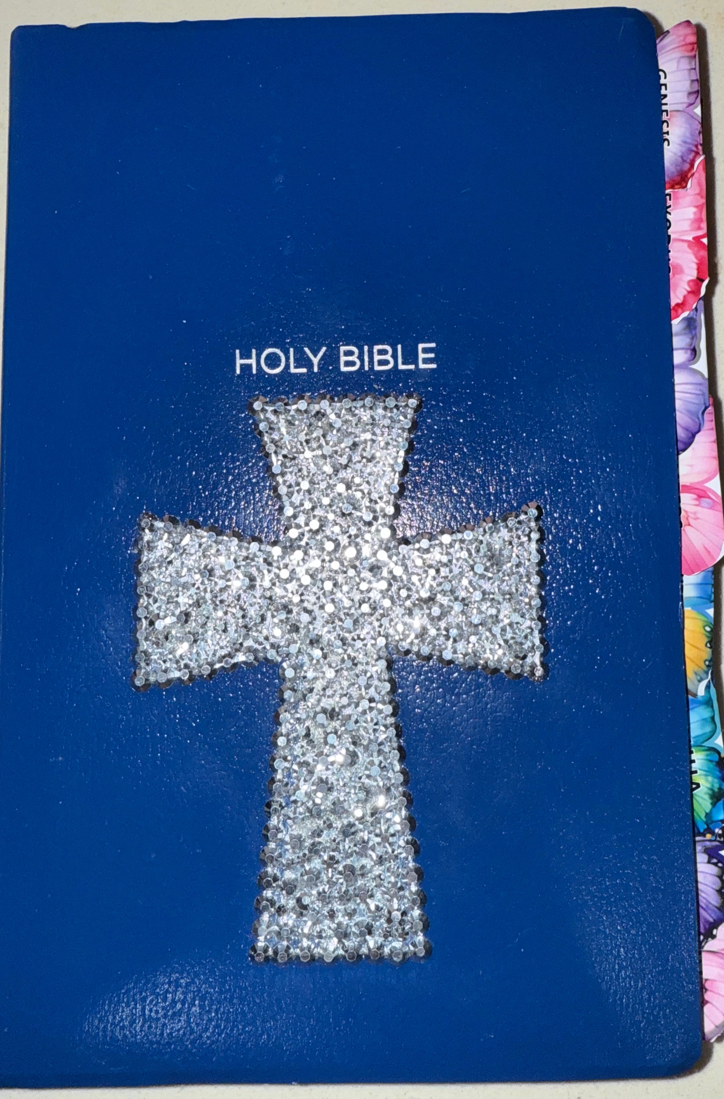 Silver Cross/ Butterfly Tabs